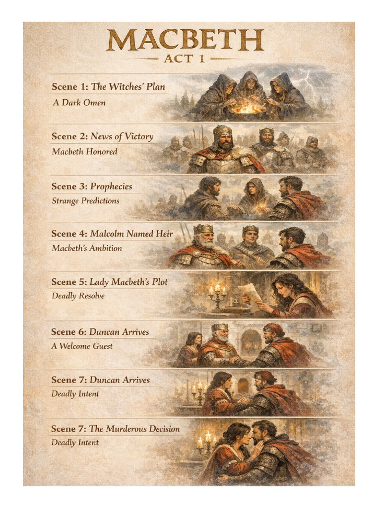 Chatgpt Macbeth Summaries | PDF