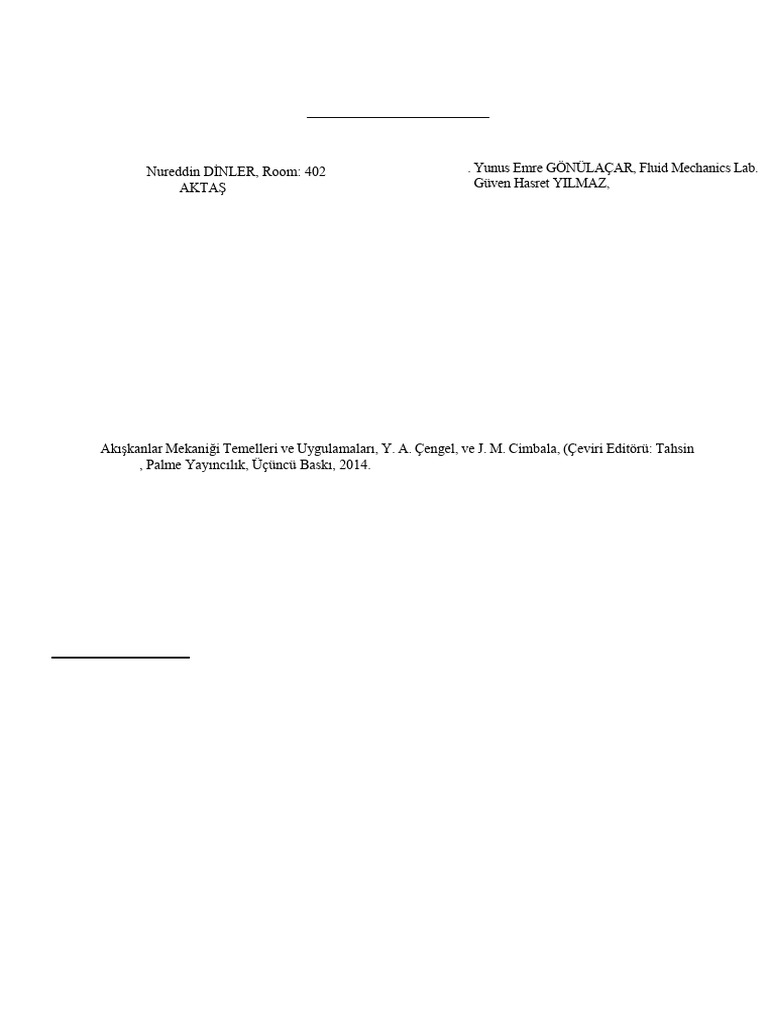 Syllabus 2025 2026 Fall | PDF | Fluid Mechanics | Fluid Dynamics