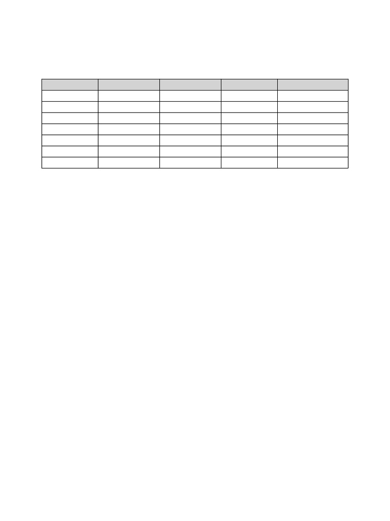 Weekly Progress Tracker | PDF