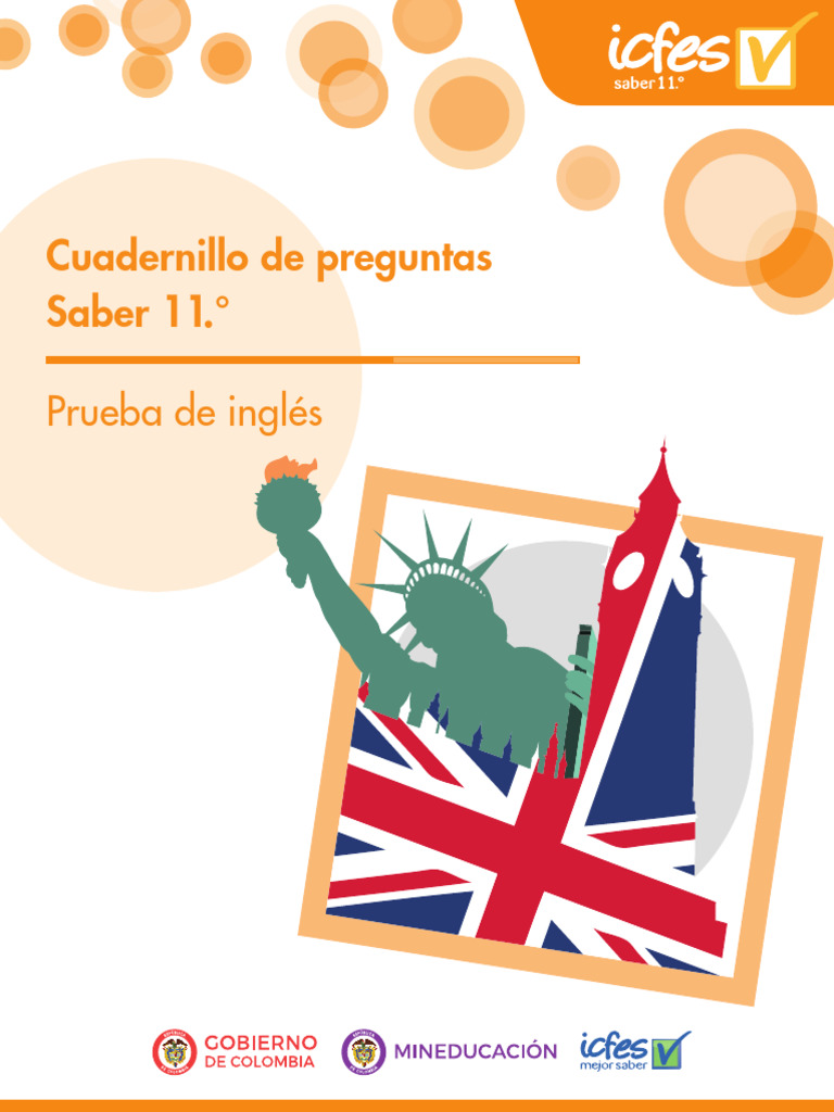 Cuadernillo de Preguntas Ingles Saber 11 | PDF | Restaurantes | café