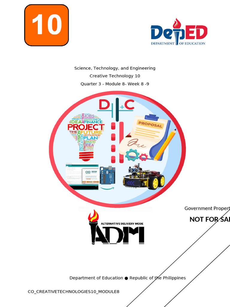 CT - G10 - Q3 M8 9 - Week 8 9final | PDF | Computer Programming | Robot