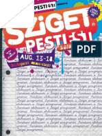 Sziget Programfüzet 2008