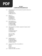 BC0035 Computer Fundamentals