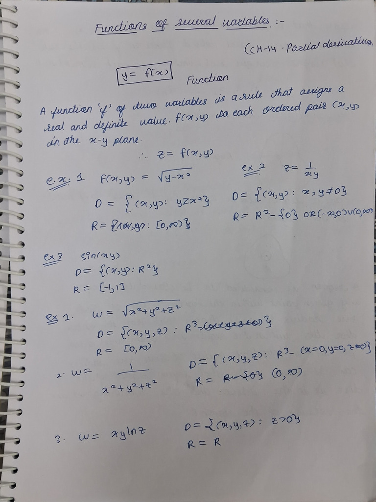 Maths Notes | PDF