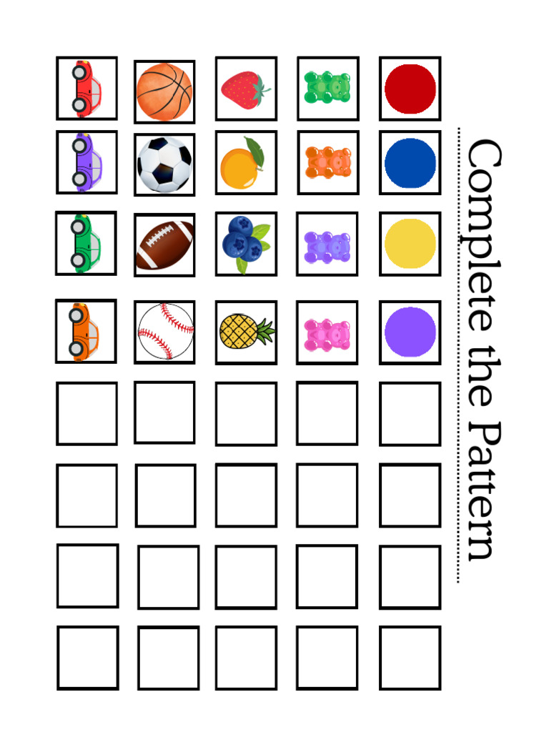 Pattern Sequence | PDF
