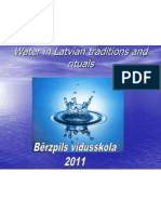 Latvian Traditions and Rituals Related To Water