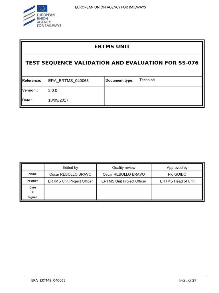 Test Sequence Validation and Evaluation v300 | PDF | Sequence