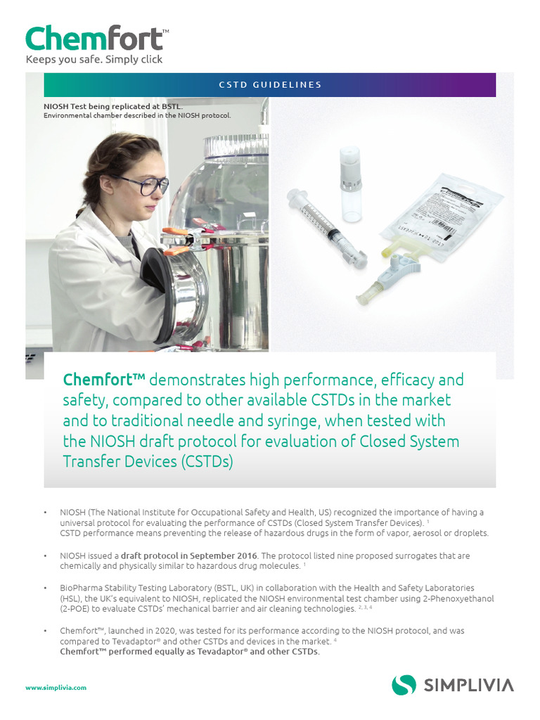 Simplivia Chemfort NIOSH 0820 | PDF | Occupational Safety And Health ...