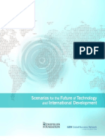 Rockefellar Foundation Scenarios For The Future Of Technology And International Development International Development Scenario Planning