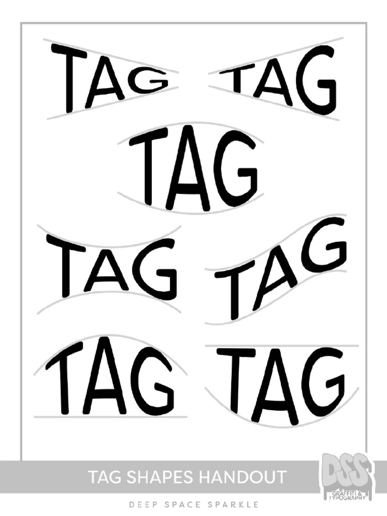 Graffiti Font Handouts | PDF