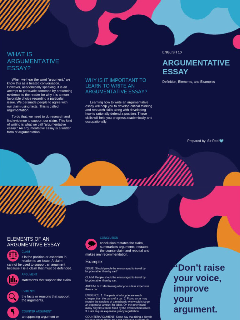 What Is Argumentative Essay | PDF | Argument | Essays