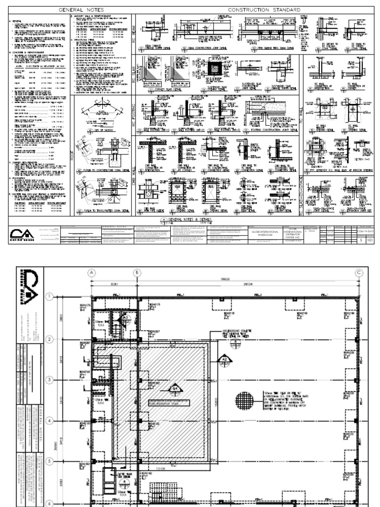 Giw - Structural Plans | PDF | Design