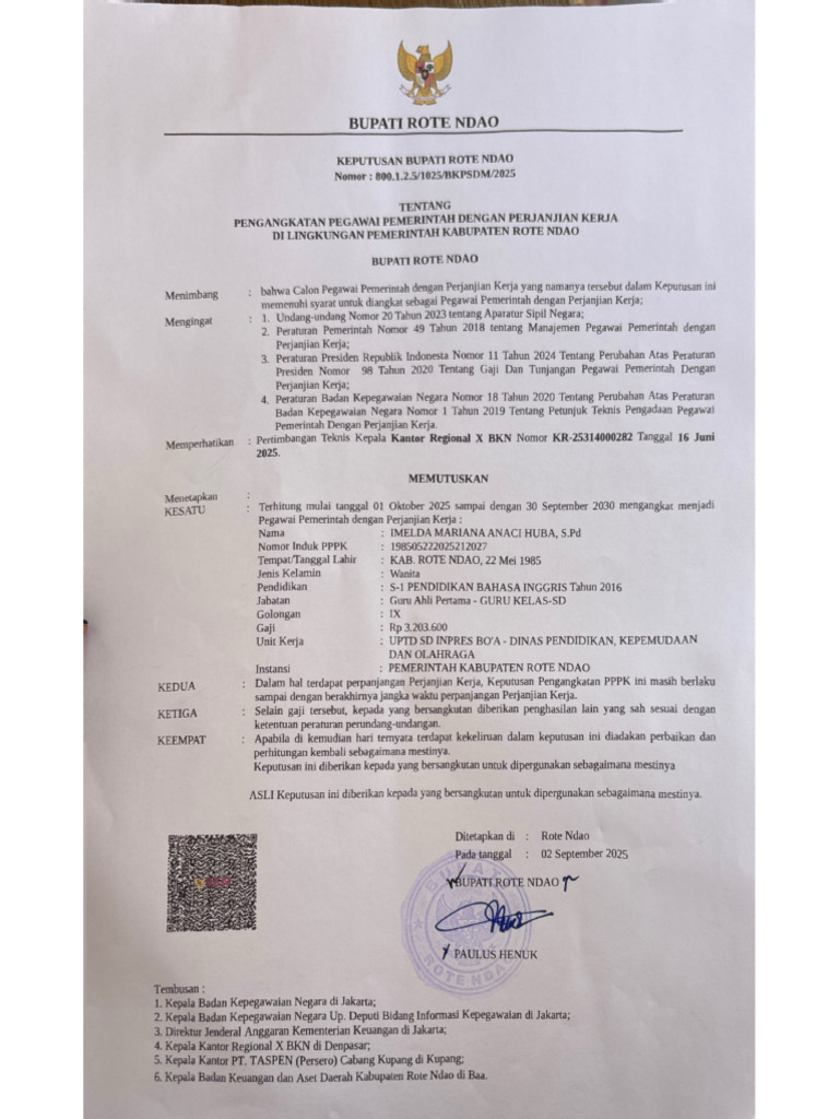 SK PPPK | PDF