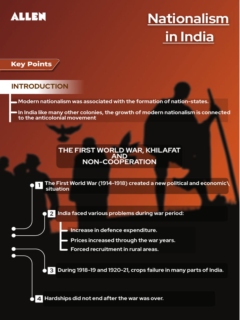 Nationalism in India | PDF | Mahatma Gandhi | Indian Independence Movement