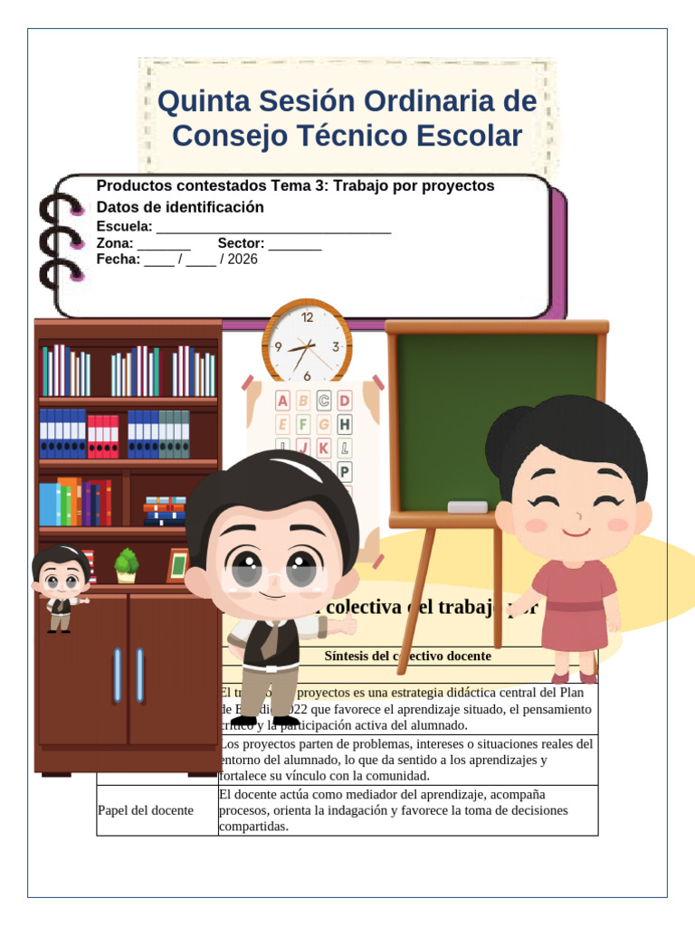 Productos Contestados CTE Tema 3 Trabajo Por Proyectos | PDF ...