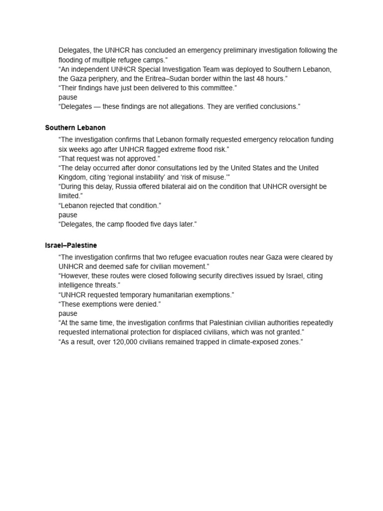 Crisis Update | PDF