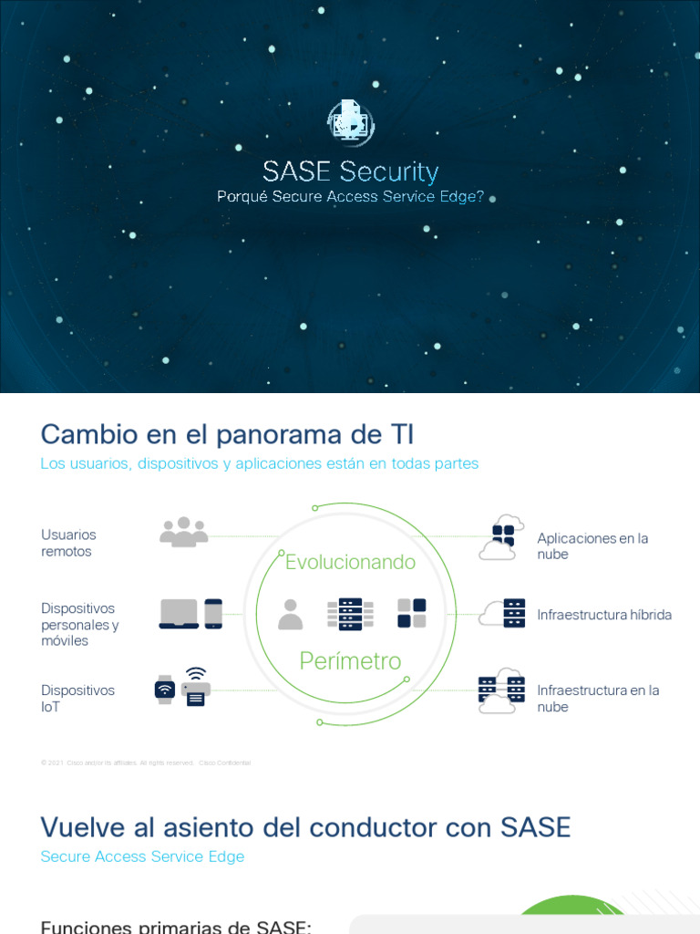 Cisco SDWAN y La Arquitectura SASE | PDF | Computación en la nube ...