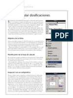 Cómo calcular dosificaciones