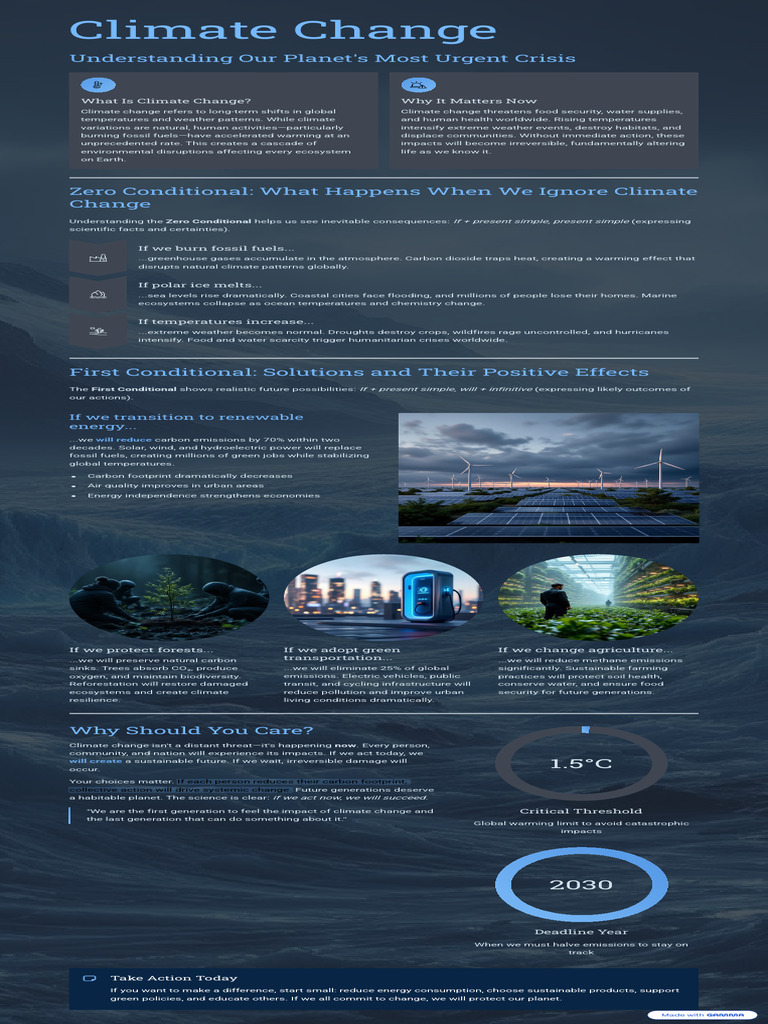 Climate Change | PDF | Climate Change | Climate