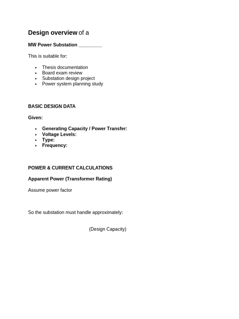 EE 442 AB Design Overview of A | PDF | Electrical Components | Electronics