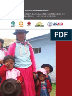 USAID Sistematización_EN_CRECER_2009