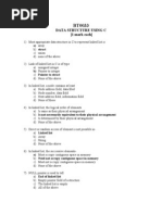 BT0033 DATA STRUCTURE USING C PAPER 2 (BSciIT SEM 1)