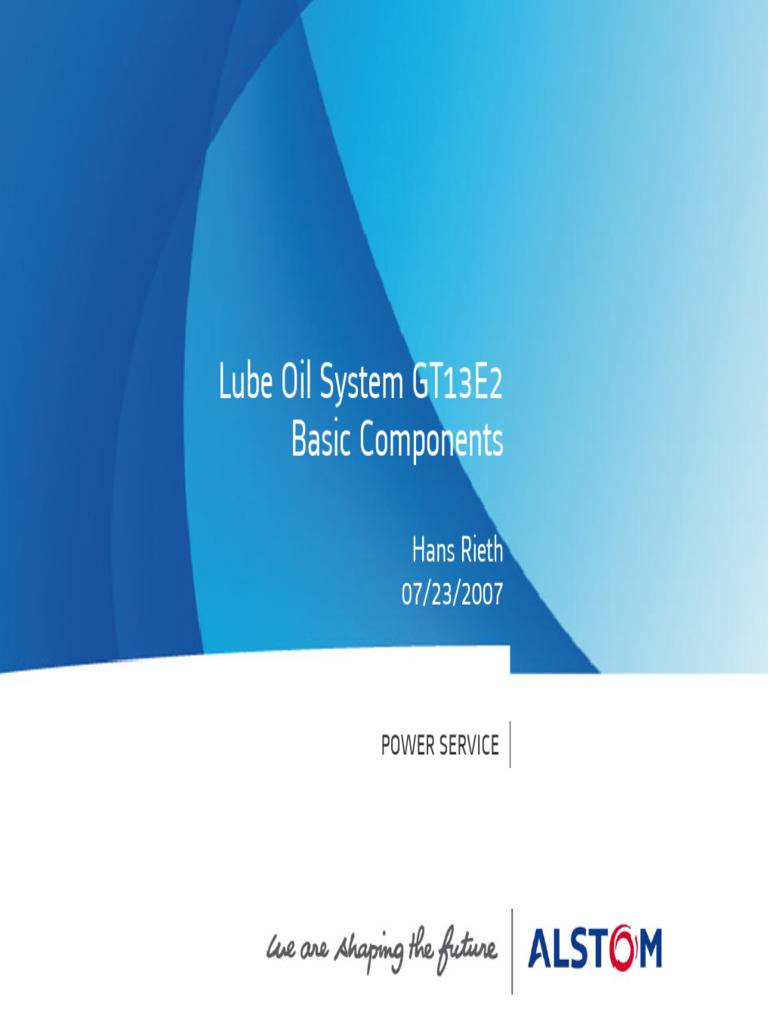 Lube Oil Basic Components | PDF | Pump | Lubricant