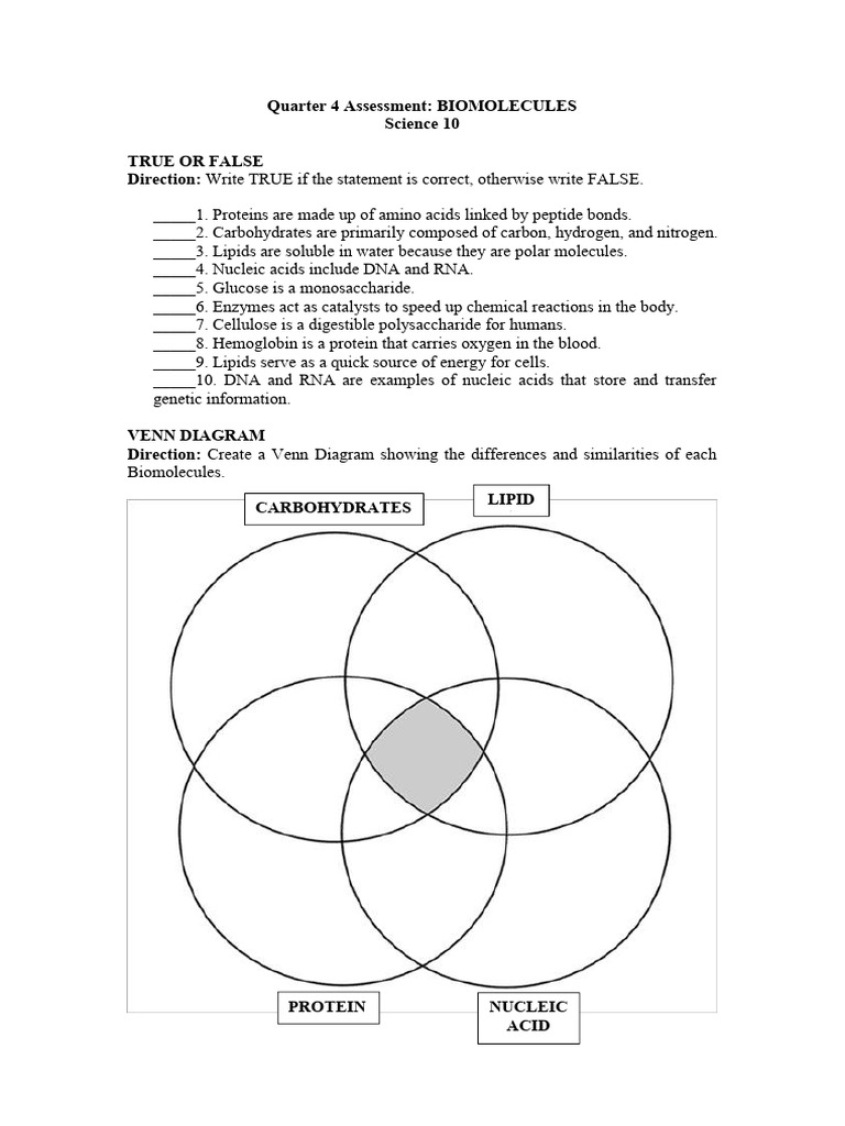 Quarter 4 Assessment 2 | PDF