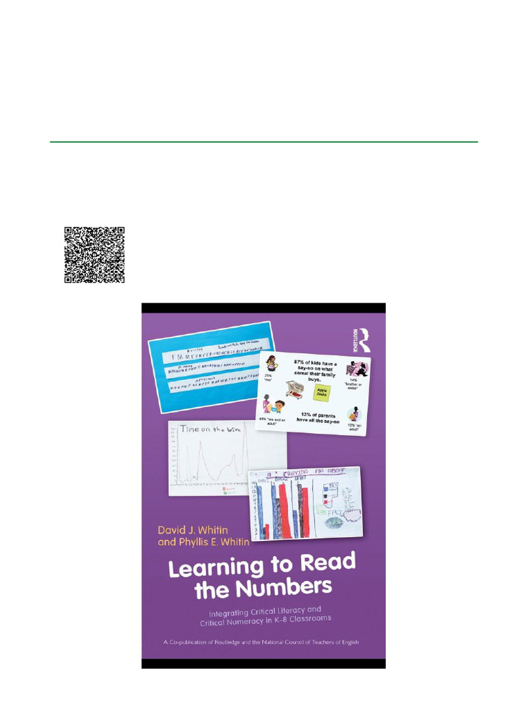 Learning to Read the Numbers Integrating Critical Literacy and Critical ...