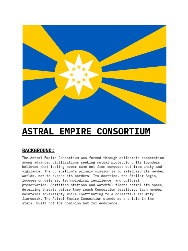 Astral Empire Consortium | PDF | Terrestrial Planets | Planets