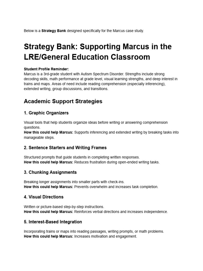 Case Study - Strategy Bank | PDF | Reading Comprehension | Learning