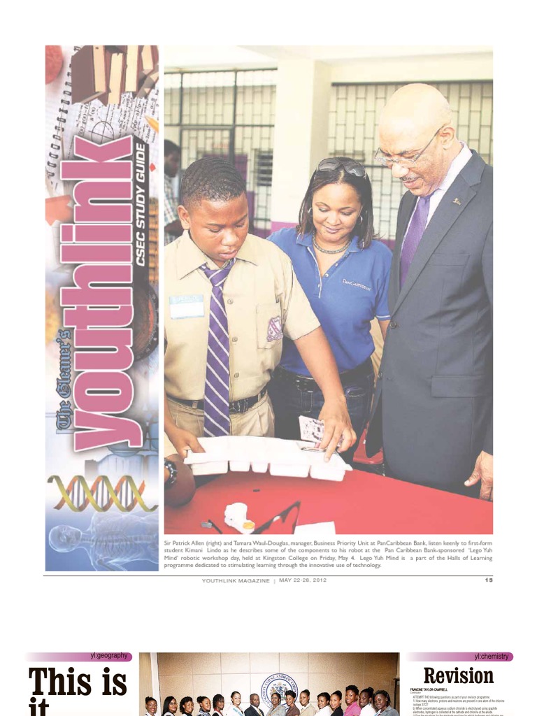 CSEC+Study+Guide+ +may+22,+2012 | PDF | Lead | Chlorine