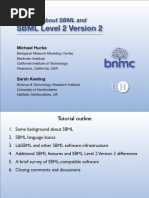 SBML Tutorial