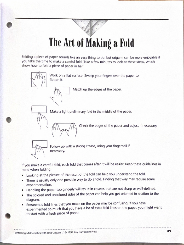 Origami Keys | PDF
