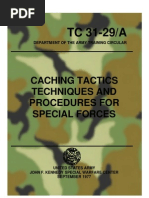 Us Army Special Forces Caching Techniques | PDF