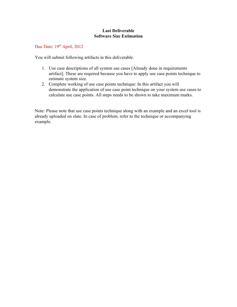 Software Engineering Project | PDF