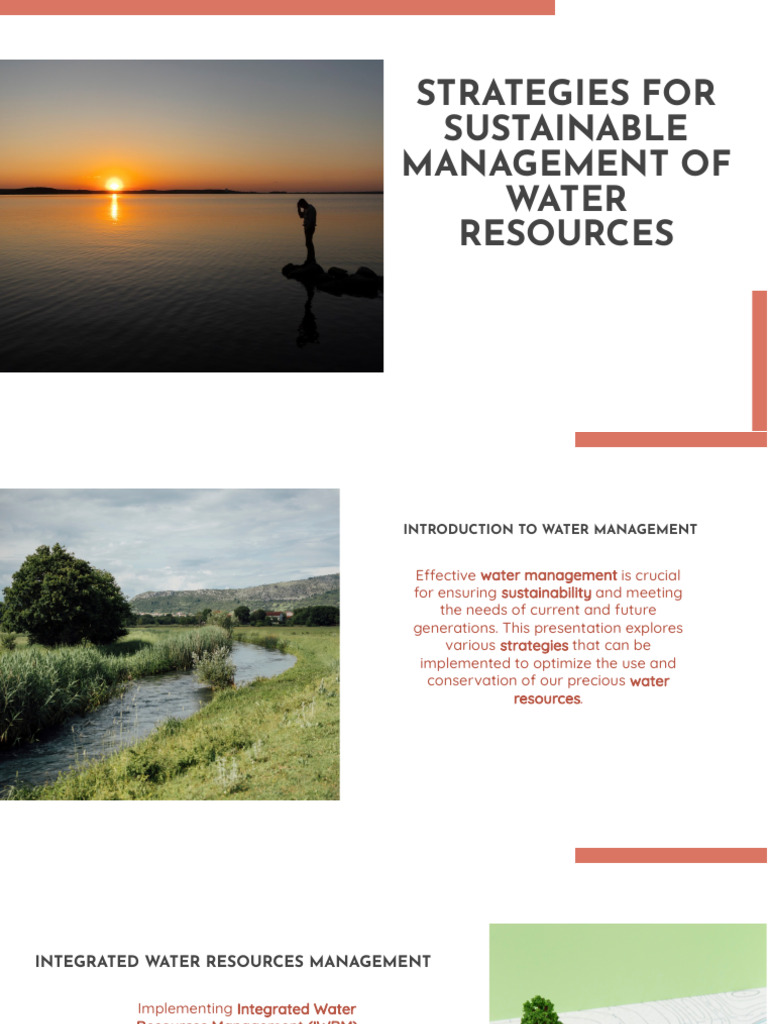 Slidesgo Strategies For Sustainable Management of Water Resources ...