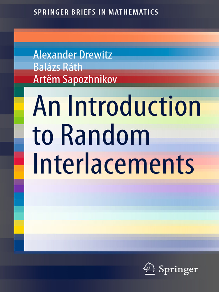 An Introduction To Random Interlacements | PDF | Mathematics ...