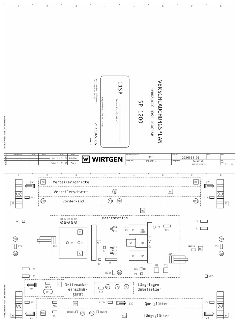 SP1200 Hose Diagram | PDF