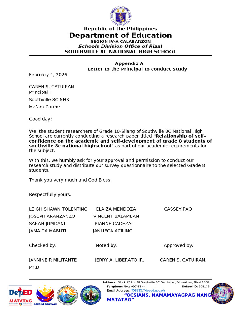 Permit To Conduct Reasearch 2 | PDF