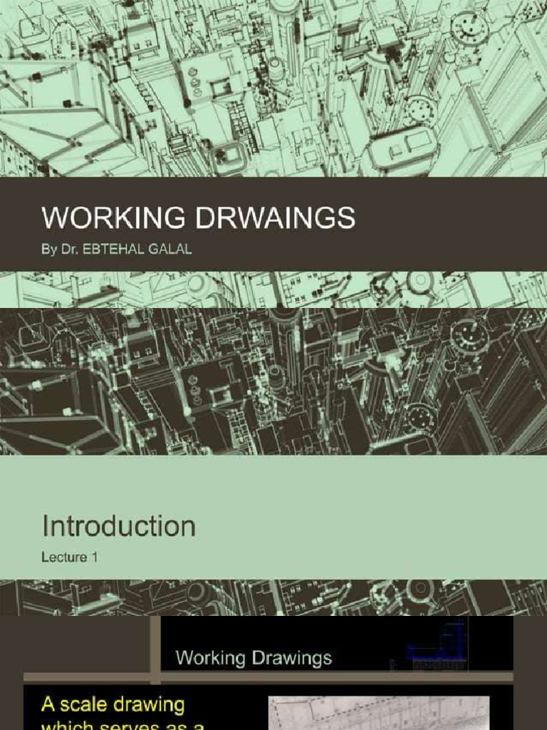 Working Drawing Details 3 | PDF