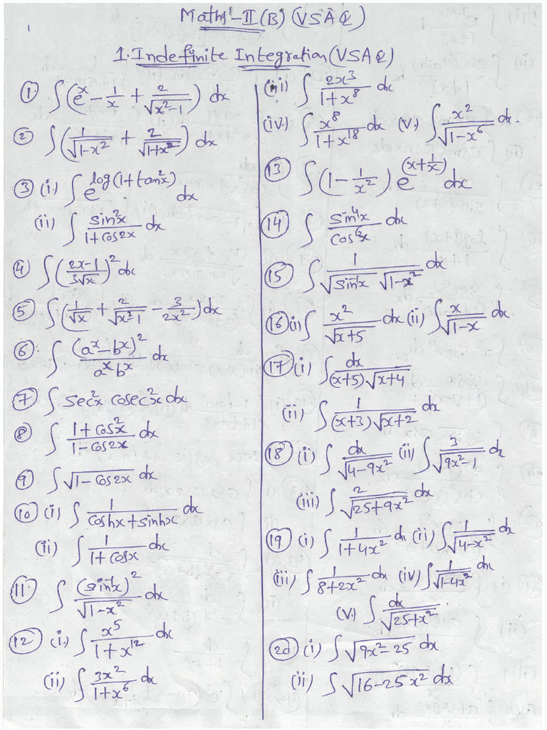 MATHS-2B | PDF