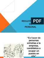 Reclutamiento de Personal