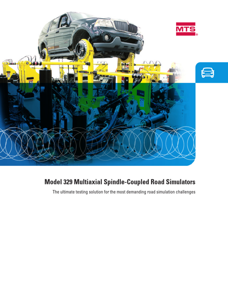 Mts Model 329 Road Simulator Brochure | PDF | Simulation | Steering
