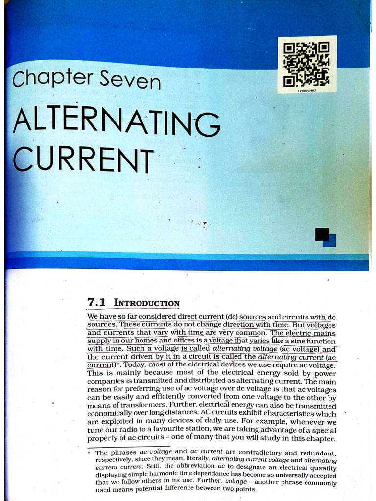 Alternating Current | PDF