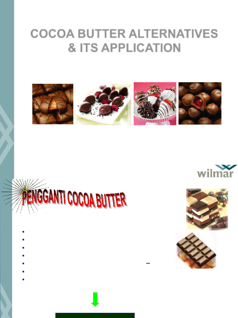 Confectionery Application | PDF | Chocolate | Theobroma