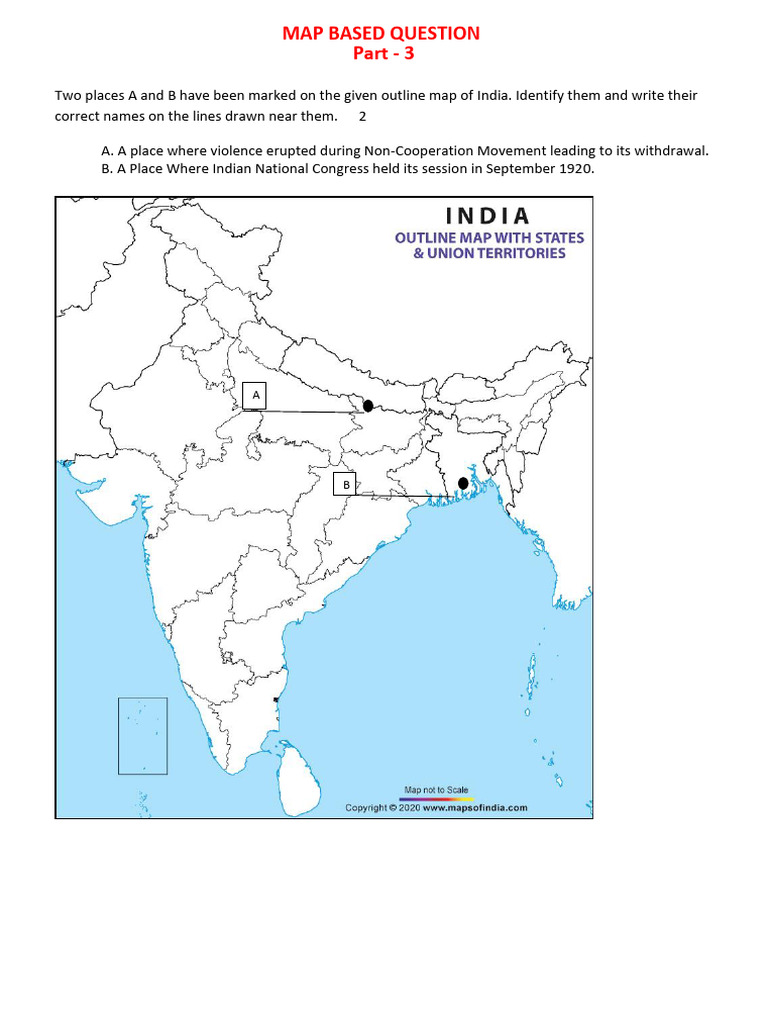 Map Based Question Part-3 | PDF