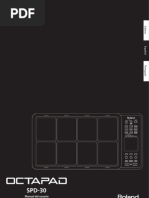 Download manual en espaol del SPD-30 by percydrums SN100622533 doc pdf