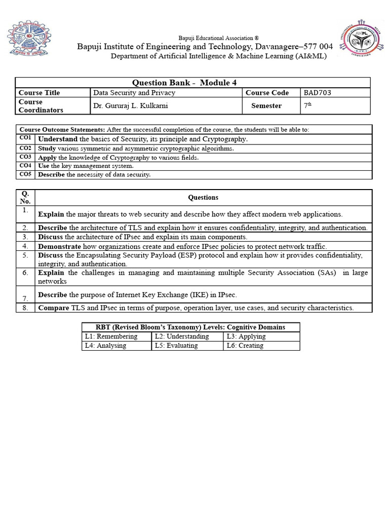 BAD703 Module 4 QB.docx | PDF