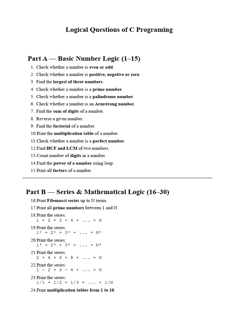 Logical Questions | PDF
